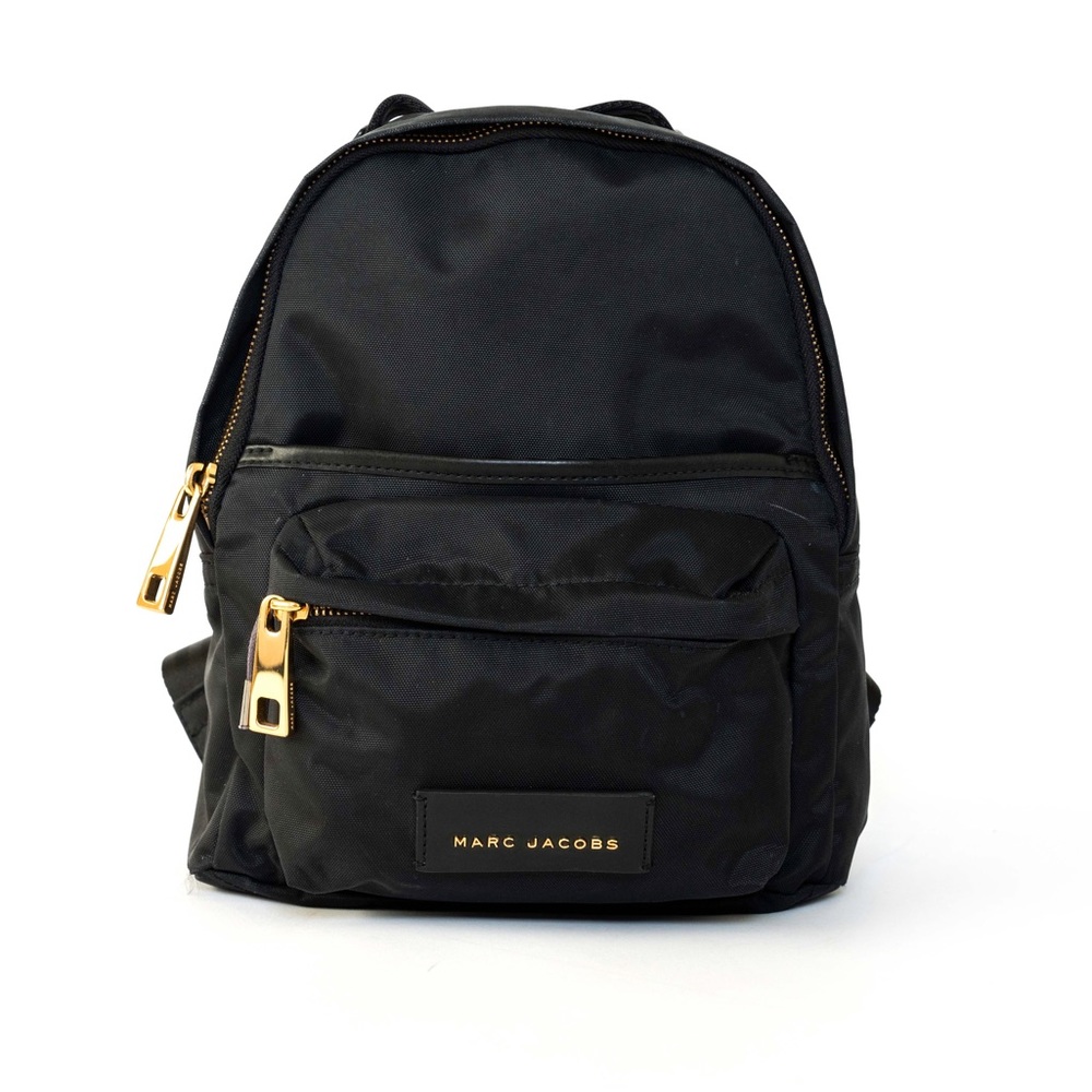 Marc Jacobs Nylon Varsity Mini Backpack Color Black